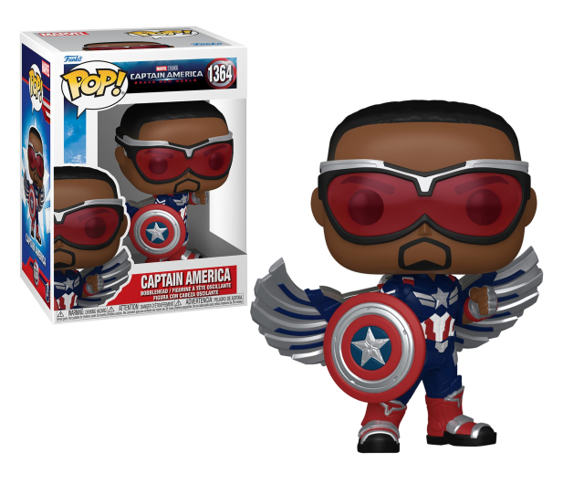 Merch POP Marvel: Captain America Brave New World - Captain Americ - 1315235 - zdjęcie